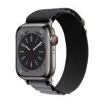 Nylon Alpine Loop for Apple Watch 42/44/45/49mm - Black & Gray
