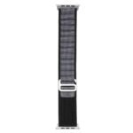 Nylon Alpine Loop for Apple Watch 42/44/45/49mm - Black & Gray - Image 2