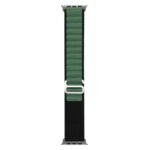 Nylon Alpine Loop for Apple Watch 42/44/45/49mm - Black & Green - Image 2