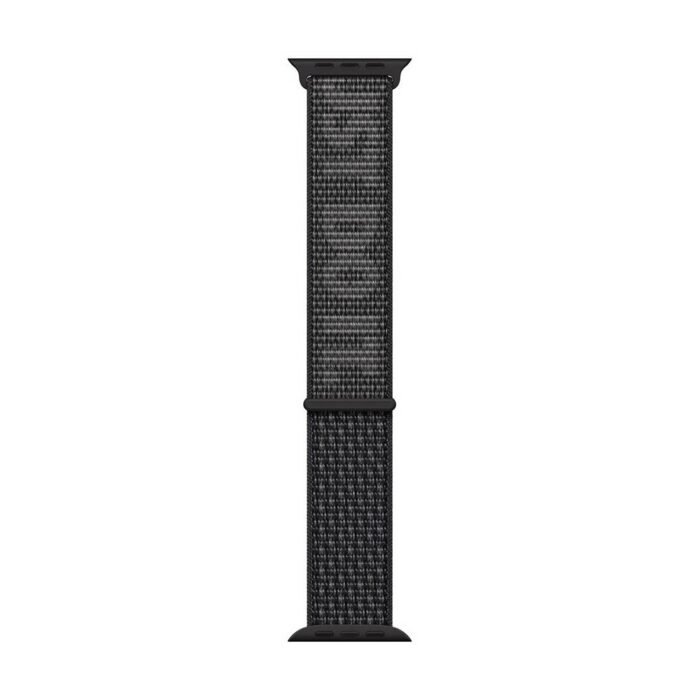 Nike Sport Loop for Apple Watch 42/44/45/49mm - Black Summit White - Image 3