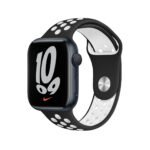 Nike Silicone Band for Apple Watch 42/44/45mm - Black / White