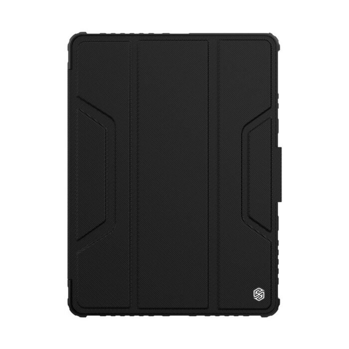 Bumper-Pro-10.2-inches-black-1.jpg Nillkin Bumper Leather Case Pro for iPad 10.2 (2019/2020/2021) - Black - Image 1