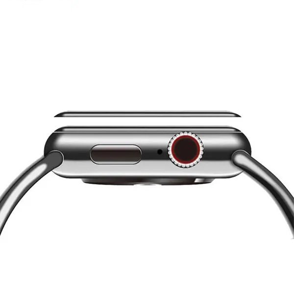 COTEetCI-4D-Full-Cover-Glass-Screen-Protector-For-iWatch-7-8-45mm-1.jpg Coteci Apple Watchs10 Iwatchs10 Tempered Film Protective Cover 46mm Dial Accessories for Apple Watch S10 Protective Film 4D - Image 2