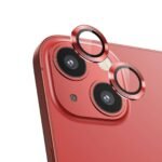 Camera Lens Protector for iPhone 13  iPhone 13 Mini - Red