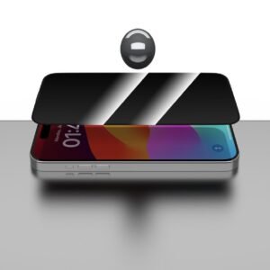 DEVIA iPhone16 Pro Max Full Screen Privacy Twice Tempered Glass