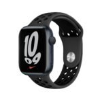 Nike Silicone Band for Apple Watch 42/44/45mm - Dark Grey / Black