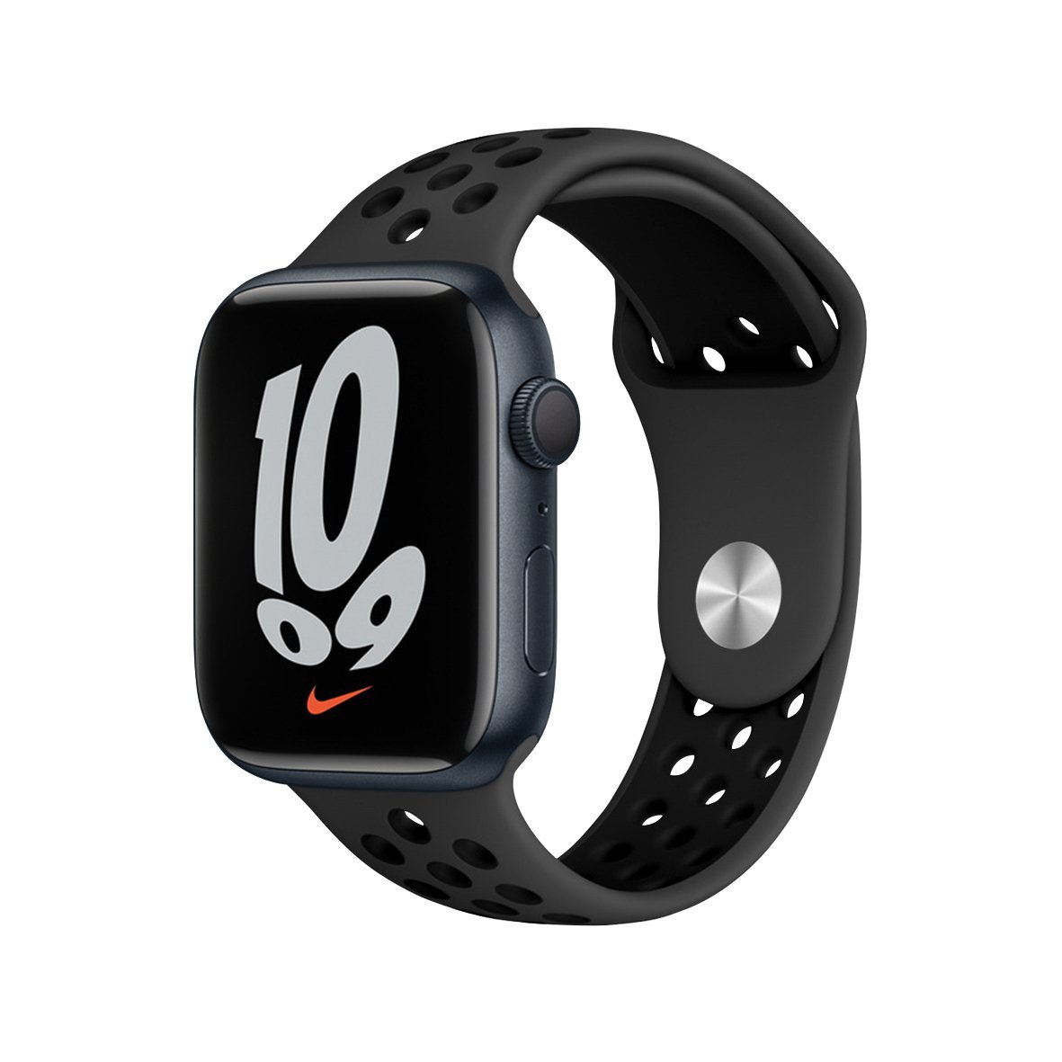 Dark-Gray-Black-1.jpg Nike Silicone Band for Apple Watch 42/44/45mm - Dark Grey / Black - Image 1