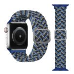 Apple Watch Solo Loop Braided With Buckles 42/44/45 MM - Motley Blue