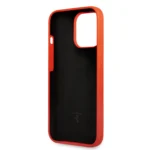 Ferrari Liquid Silicone Case All Over Printed Scuderia iPhone 14 Pro Max / iPhone 15 Pro MaxCompatibility - Red - Image 3