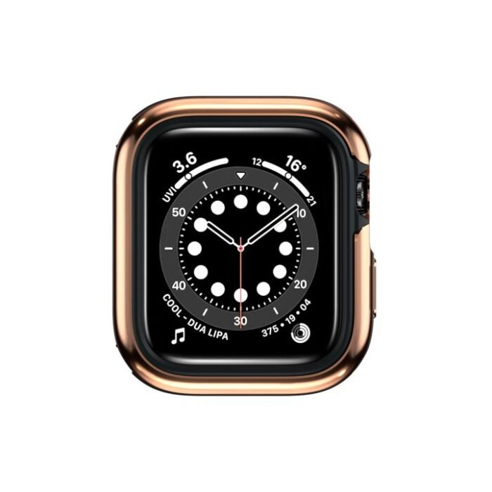 Switcheasy Odyssey Apple Watch Series 4/5/6/SE Bumper 44mm Flash Rose Gold - Image 2