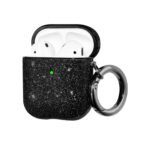 Glitter Protection Case For AirPods 2 - Black