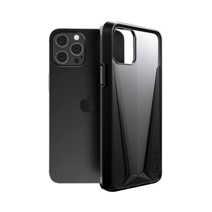 Gray-1-1-1.jpg Armor iPhone 12 Pro Max 6.7 Case Gray - Image 1