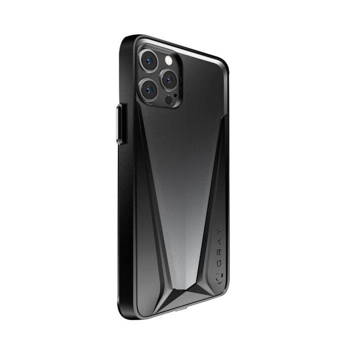 Gray-4.jpg Armor iPhone 12 Pro Max 6.7 Case Gray - Image 2