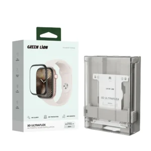 “Green Lion 3D Ultraflex 46MM Clear Screen Protector.”