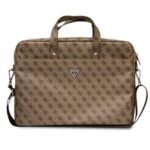 Guess Laptop Bag 4G PU with Hot Stamp 15/16 inch - Brown