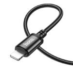 Hoco X89 Nylon PD Data Cable 20W Type-C to Lightning - Black - Image 3
