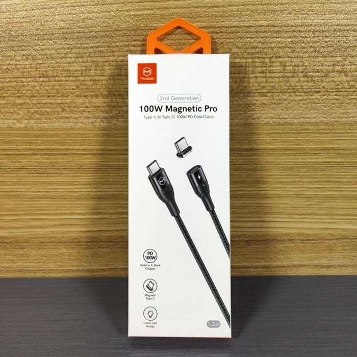 IMG20210821130945.jpg Mcdodo USB-C to USB-C Magnetic Charging Cable-100W/5A USB Type-C PD Power Cord Fast Charging - Image 2