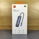 McDODO HU-7730 HUB 8 in 1 HDMI 3xUSB LAN SD PD Grey - Image 2