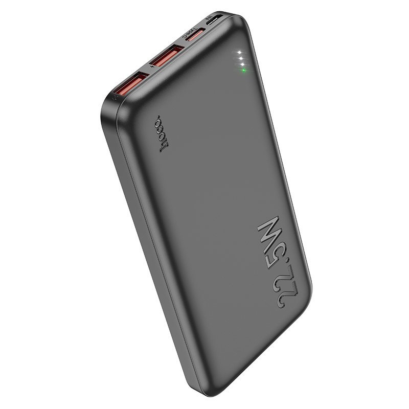 J101-3.jpg Hoco Power Bank J101 Astute 22.5W 10000mAh Black - Image 1