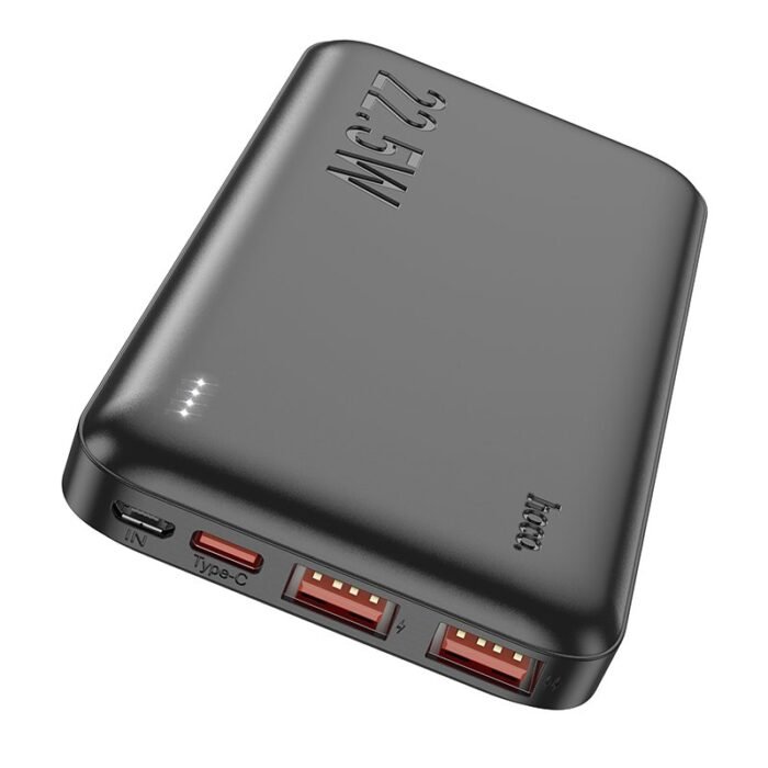 Hoco Power Bank J101 Astute 22.5W 10000mAh Black - Image 2