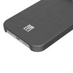 Levelo Sergei 1500D Aramid Fiber Case For iPhone 15 Pro - Black - Image 3