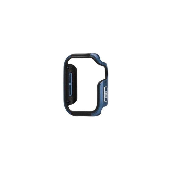 K-Doo DEFENDER Series TPU + Metal Bumper Case Anti-shock for Apple Watch 41mm - Blue - Image 2