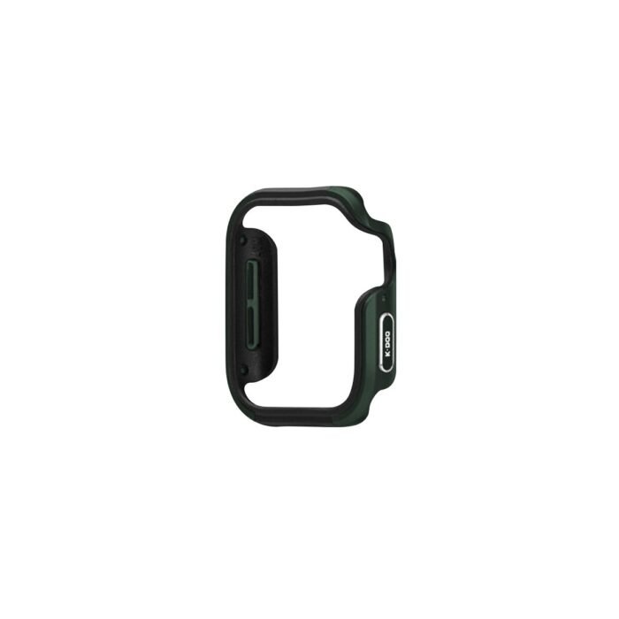 K-Doo DEFENDER Series TPU + Metal Bumper Case Anti-shock for Apple Watch 44mm - Green - Image 2