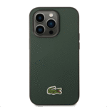 Lacoste Hard Case Woven Logo Compatible with iPhone 14 Pro Max /iPhone 15 Pro Max -Green - Image 3