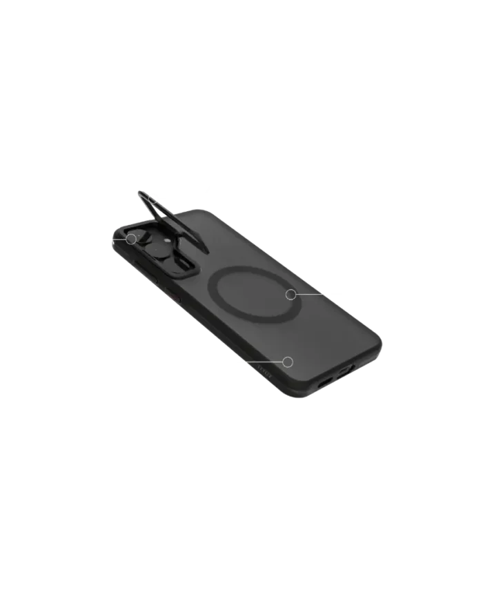 Levelo Elio Case for Samsung S25 Ultra Black - Image 2