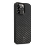 Mercedes-Benz Magsafe Dynamic Real Carbon Fiber For iPhone 14 Pro Max - Black - Image 2