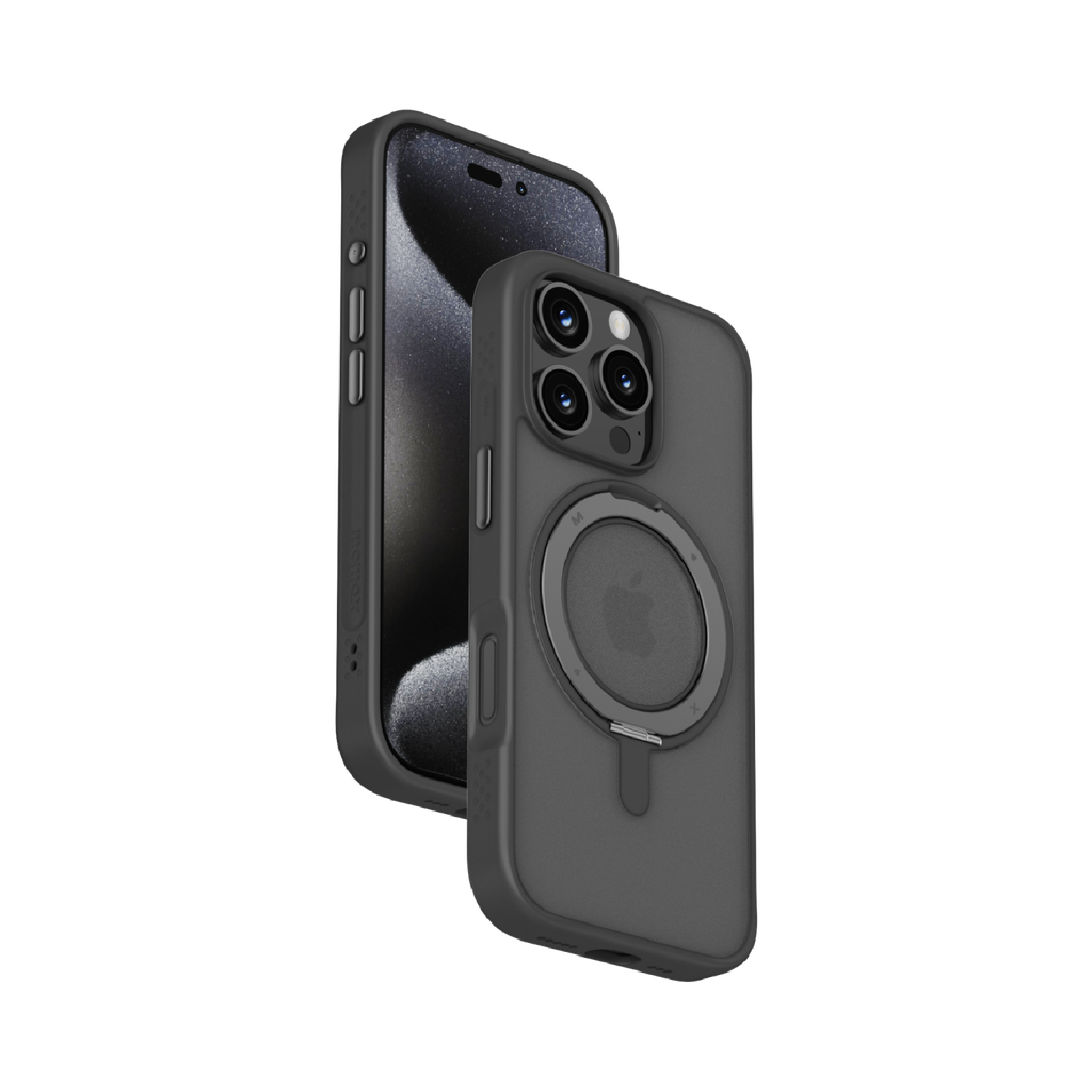 MRAP24MD.png Momax iPhone 16 Pro Roller Magsafe Case-Black - Image 1