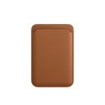 MagSafe Magnetic Card Bag Leather Wallet - Brown