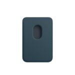 MagSafe Magnetic Card Bag Leather Wallet - Pacific Blue - Image 2