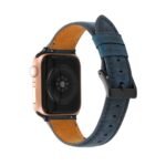 Genuine Leather Band for Apple Watch 42/44/45mm - Navy - Image 2