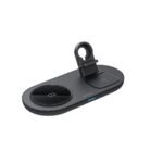 Mcdodo Wireless 15W Fast Charging Station for Apple iPhone and i Watch Black