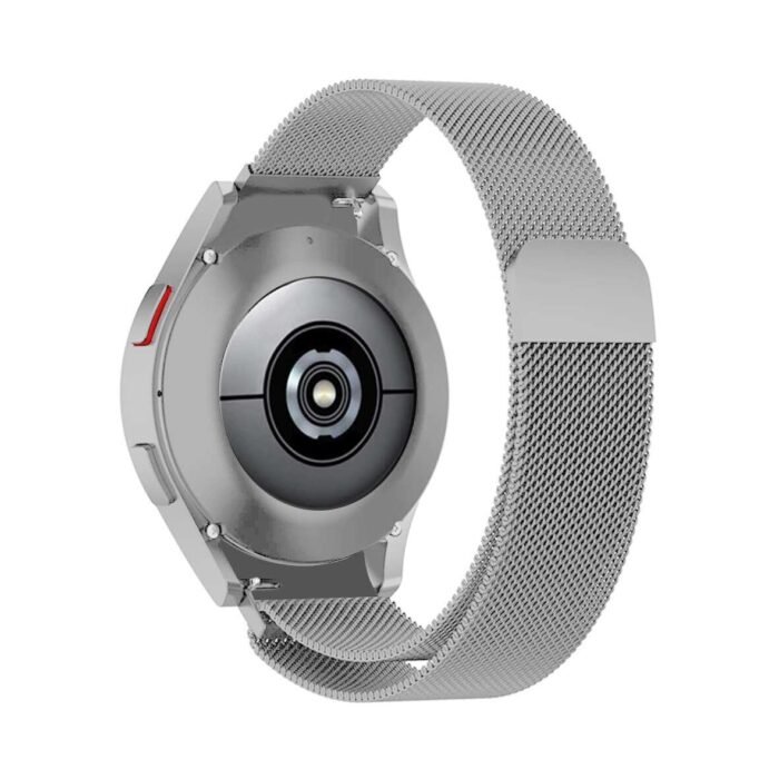 Milanese Band For Samsung Galaxy Watch 4 (22mm) - Sliver - Image 2