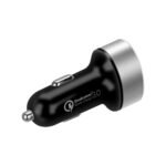 Momax Dual USB Output Car Fast Charger UC9 - Black - Image 5