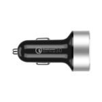 Momax Dual USB Output Car Fast Charger UC9 - Black - Image 3