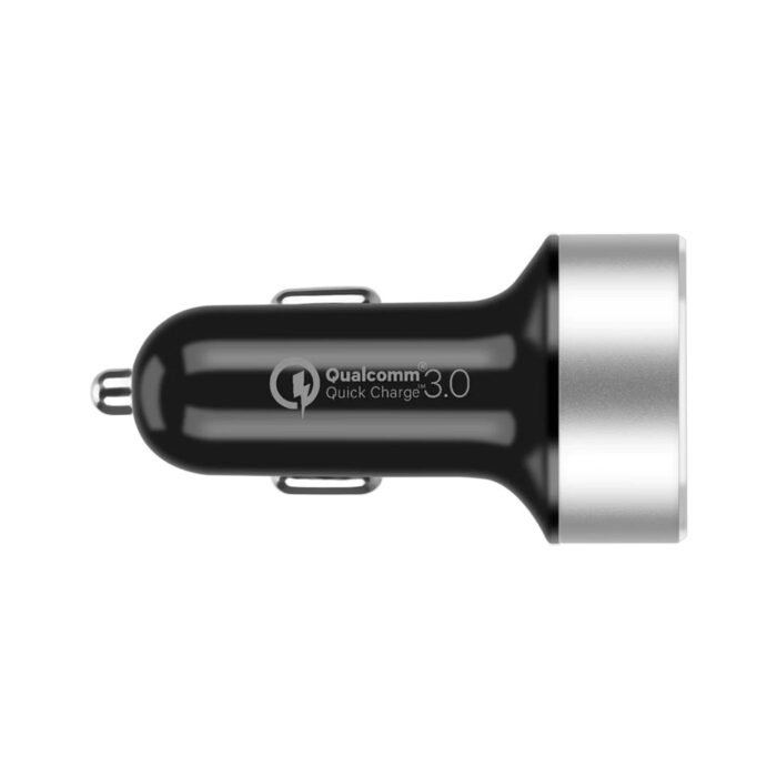 Momax Dual USB Output Car Fast Charger UC9 - Black - Image 3
