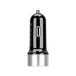 Momax Dual USB Output Car Fast Charger UC9 - Black - Image 2