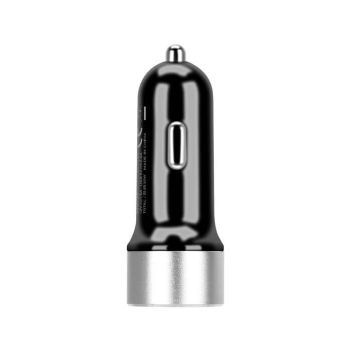 Momax Dual USB Output Car Fast Charger UC9 - Black - Image 2
