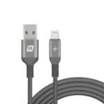 Momax Elite Link Lightning Cable (3m) - Grey - Image 2