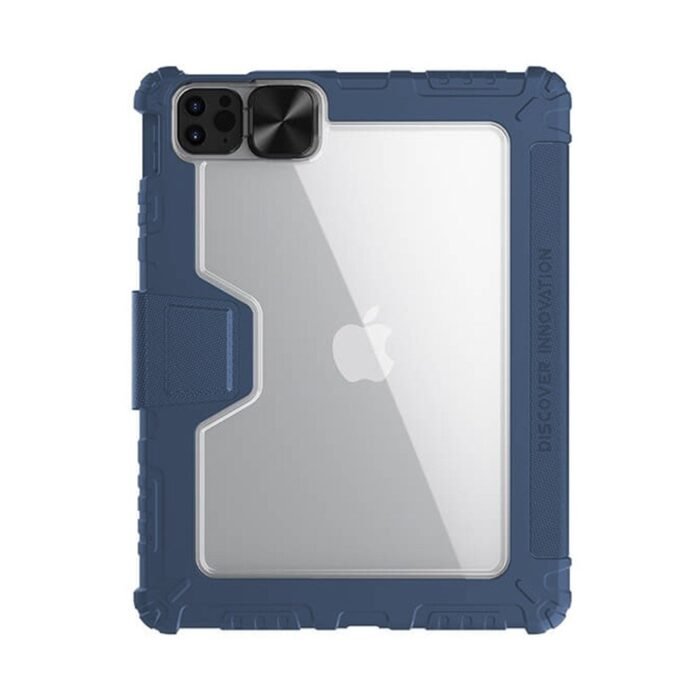 Nillkin Bumper Leather Case Pro for iPad Air 10.9 (2020) Air 4 / Pro 11 (2020/2021/2024) - Blue - Image 2