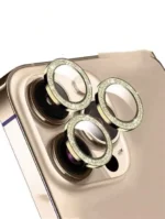 ZKLC Camera Lens Protection for iPhone 13 Pro Max - Gold Glitter - Image 3