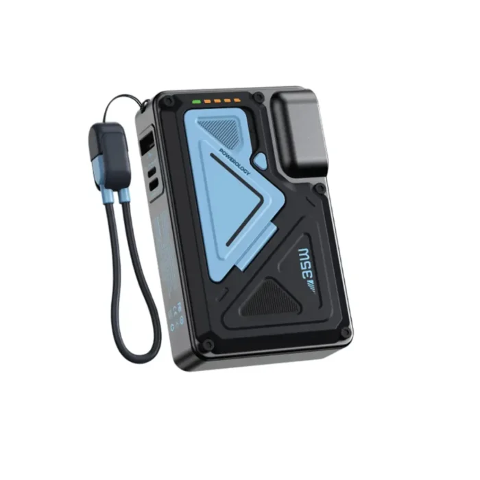 PPBCHA80-BK-Powerology-10000mAh-Wall-Charger-MagSafe-Power-Bank-_Black.webp Powerology 10000mAh Wall Charger MagSafe Power Bank Black - Image 1