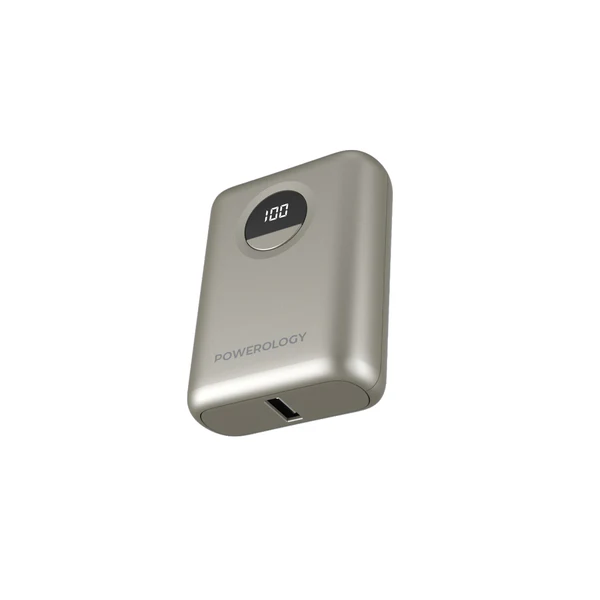 PowerologyUltra-Compact10000mAhFastChargingPowerBank.webp Powerology Ultra-Compact 10000 mAh Fast Charging Power Bank Titanium - Image 3