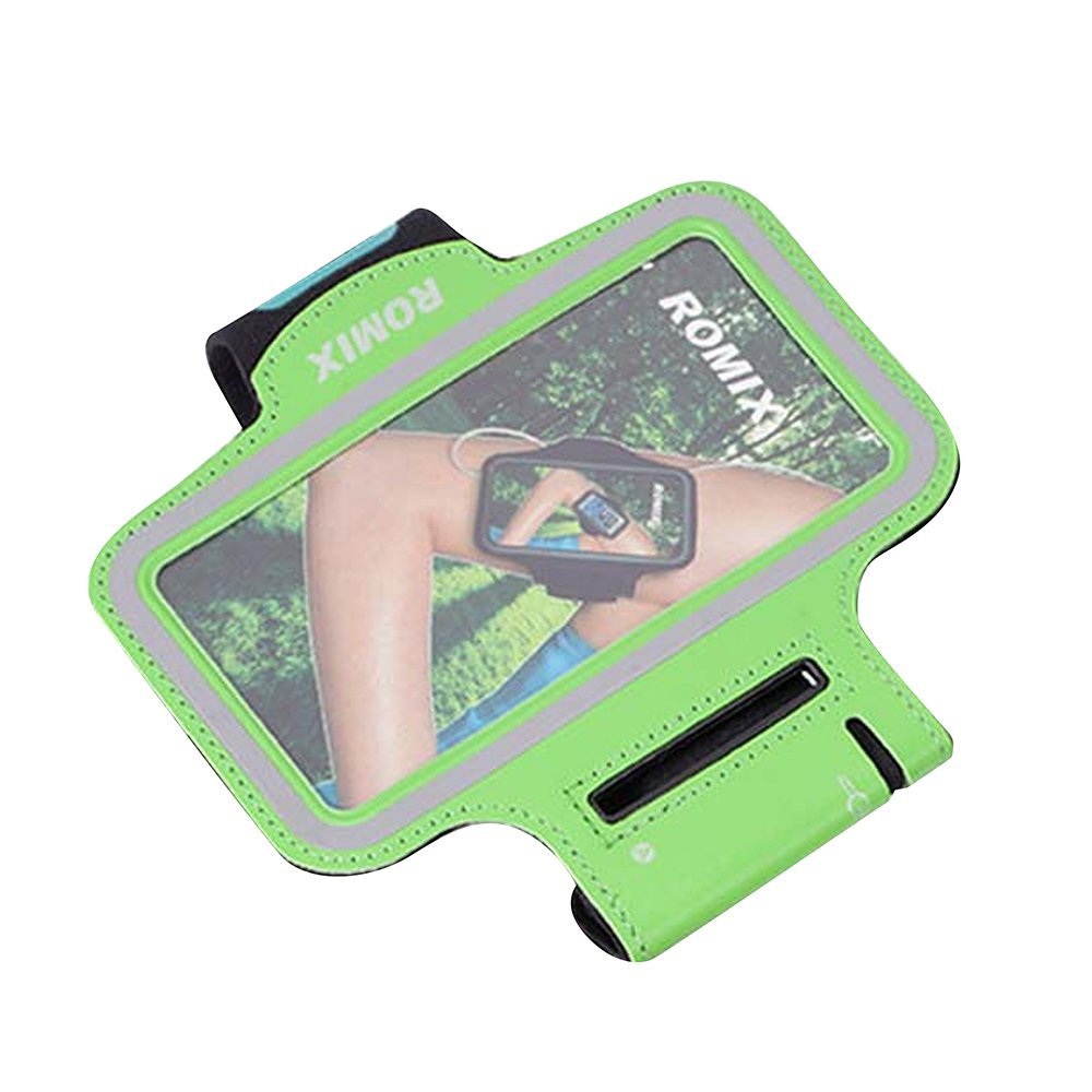 ROMIX-Running-Sports-Armband-for-Smart-Phone-5.5-Green-1.jpg ROMIX Running Sports Armband for Smart Phone 5.5 - Green - Image 1