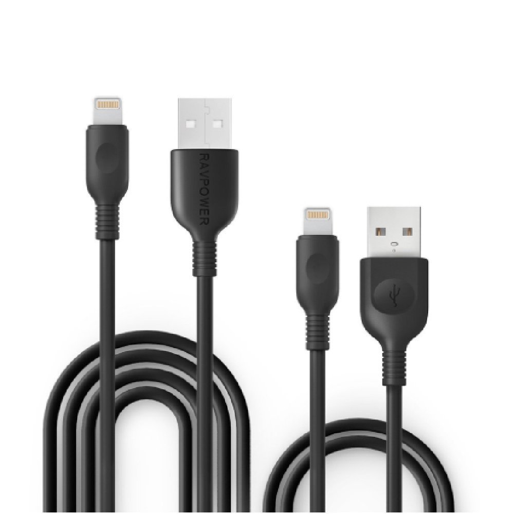 Ravpower-RP-CB010-2-Pack-1.8m-0.9m-lightning-Cable-1.jpg Ravpower RP-CB010 2-Pack 1.8m + 0.9m lightning Cable - Image 1