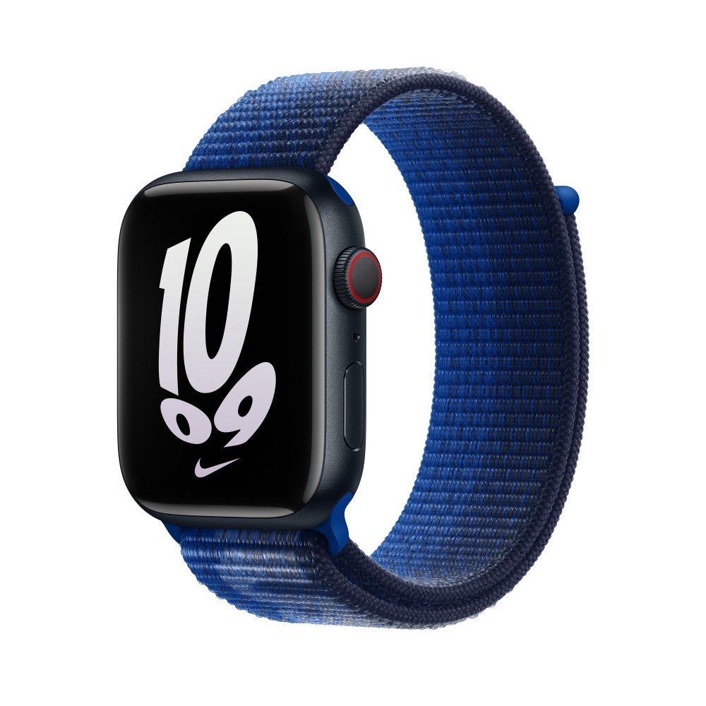 Royal-Midnight-Navy-Nike-Sport-Loop-1.jpg Nike Sport Loop for Apple Watch 42/44/45/49mm - Royal Midnight Navy - Image 1