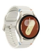 Samsung Galaxy Watch 7 Smart Watch, 40mm - Beige/ Cream Strap - Image 2